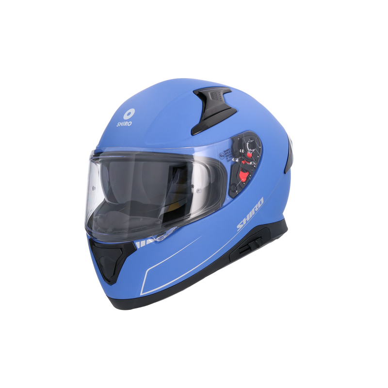 CASCO SHIRO KATANA METALLIC MATT BLUE