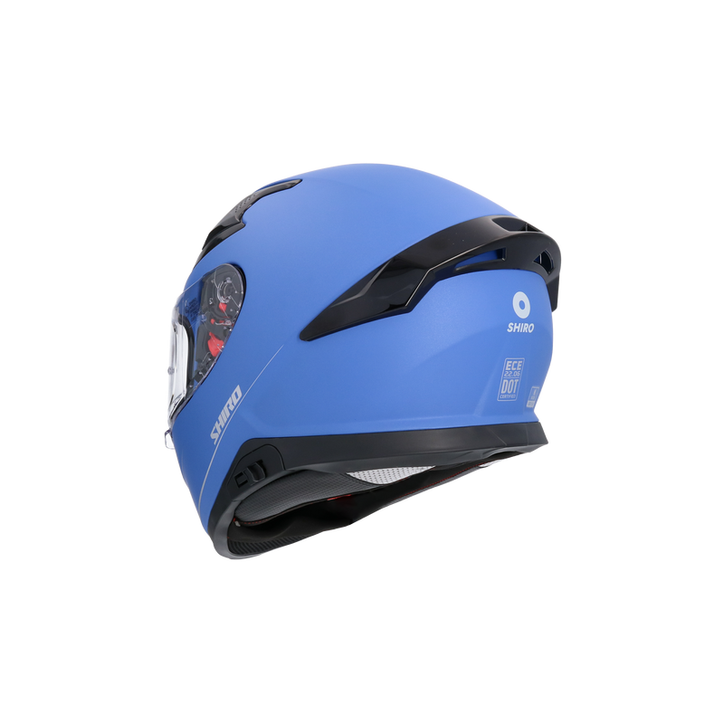 CASCO SHIRO KATANA METALLIC MATT BLUE