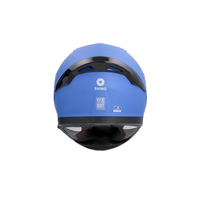 CASCO SHIRO KATANA METALLIC MATT BLUE