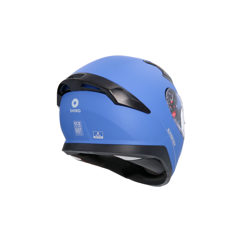 CASCO SHIRO KATANA METALLIC MATT BLUE