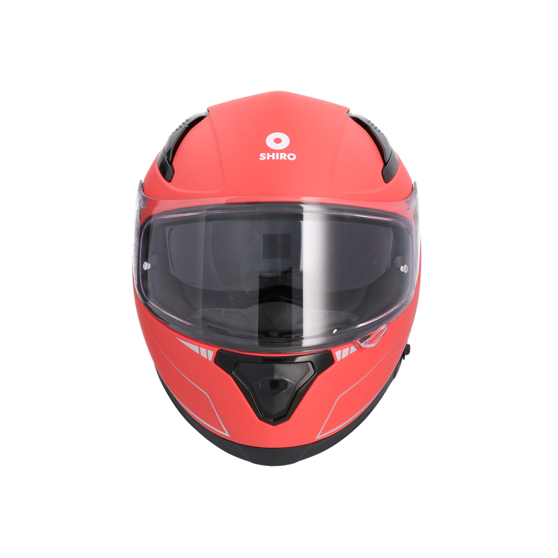 CASCO SHIRO KATANA METALLIC MATT RED