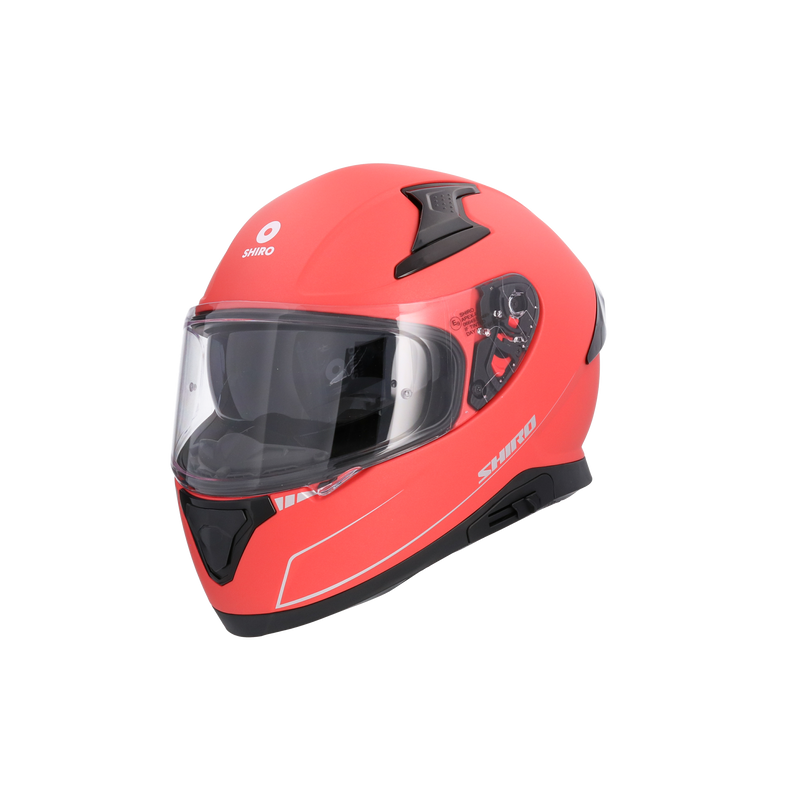 CASCO SHIRO KATANA METALLIC MATT RED