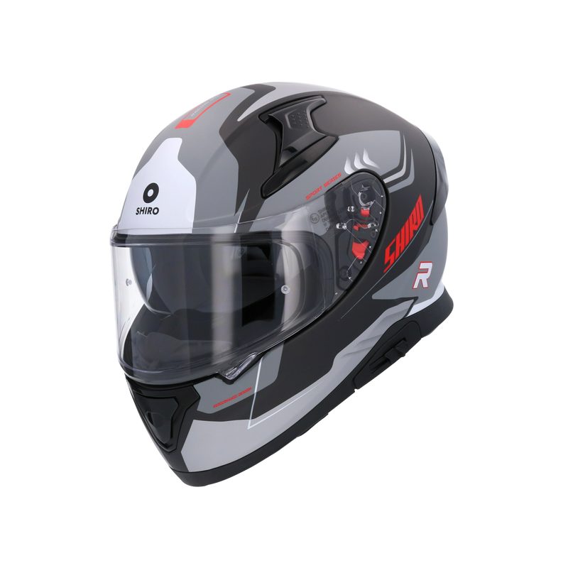 CASCO SHIRO KATANA ORBE METALLIC MATT GREY