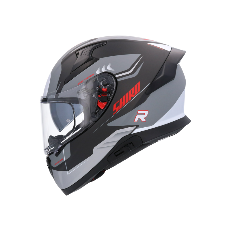 CASCO SHIRO KATANA ORBE METALLIC MATT GREY