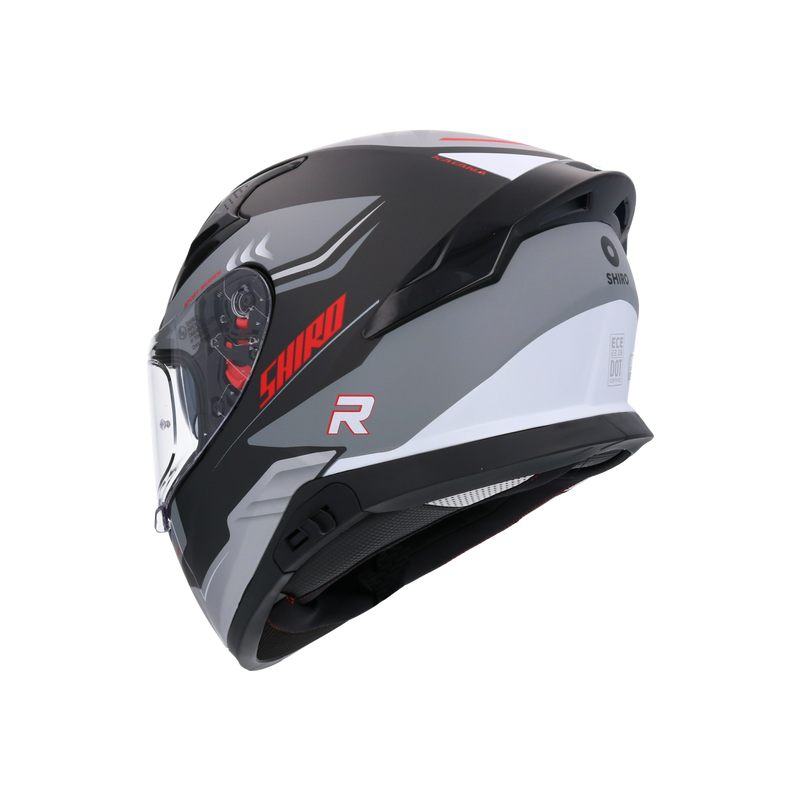 CASCO SHIRO KATANA ORBE METALLIC MATT GREY