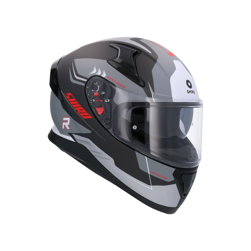 CASCO SHIRO KATANA ORBE METALLIC MATT GREY