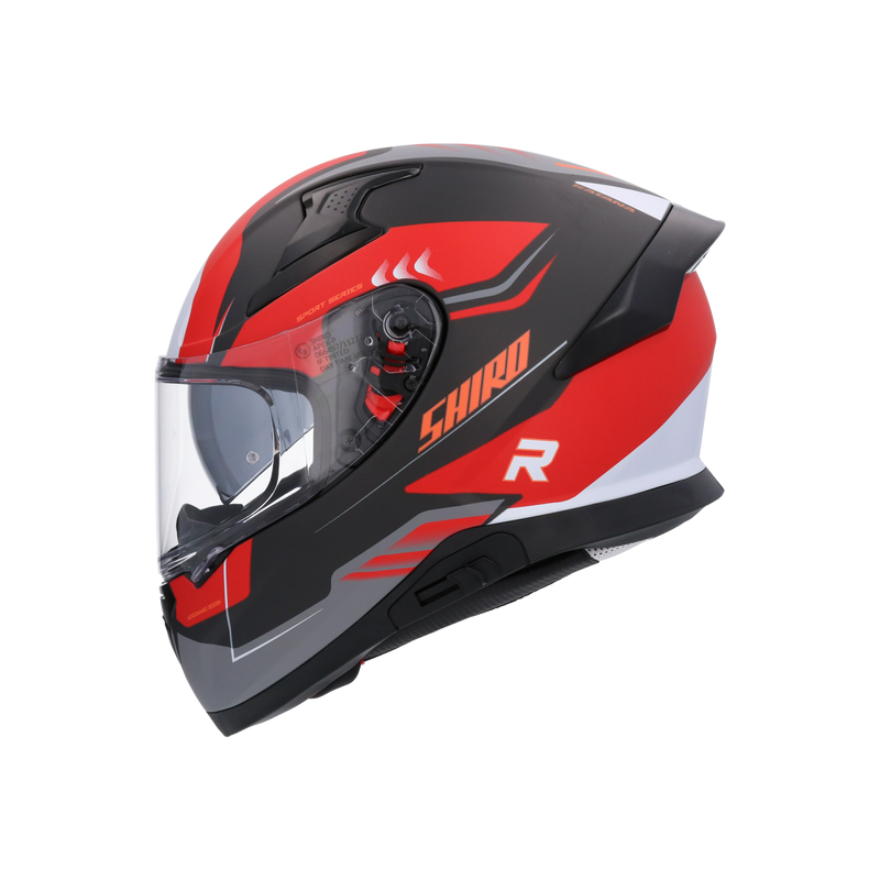 CASCO SHIRO KATANA ORBE METALLIC RED