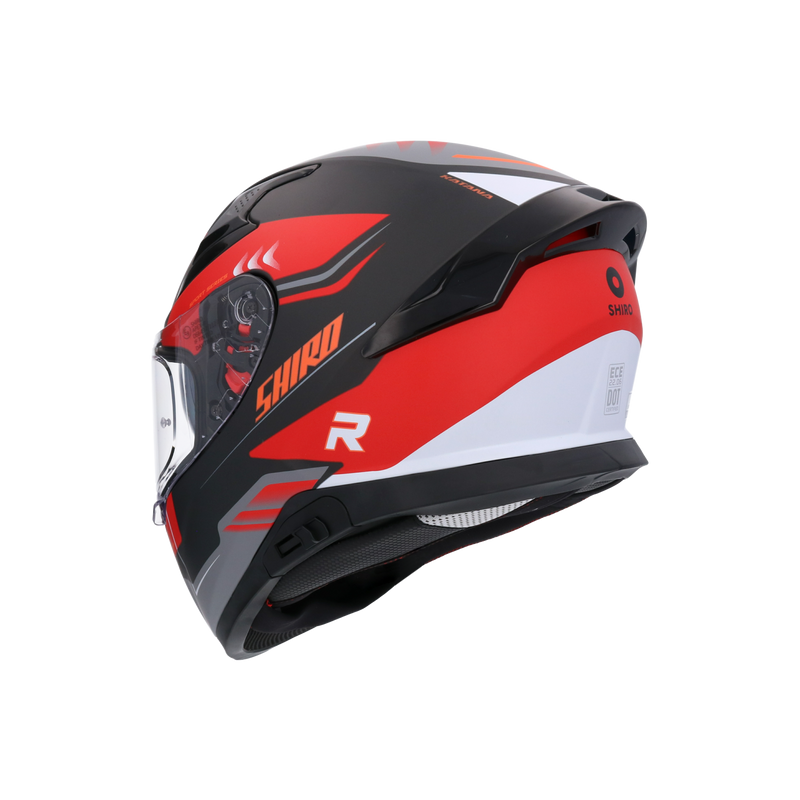 CASCO SHIRO KATANA ORBE METALLIC RED