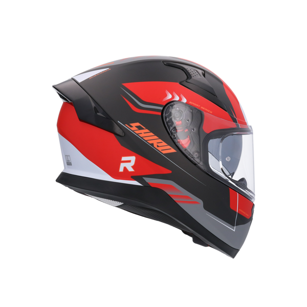 CASCO SHIRO KATANA ORBE METALLIC RED