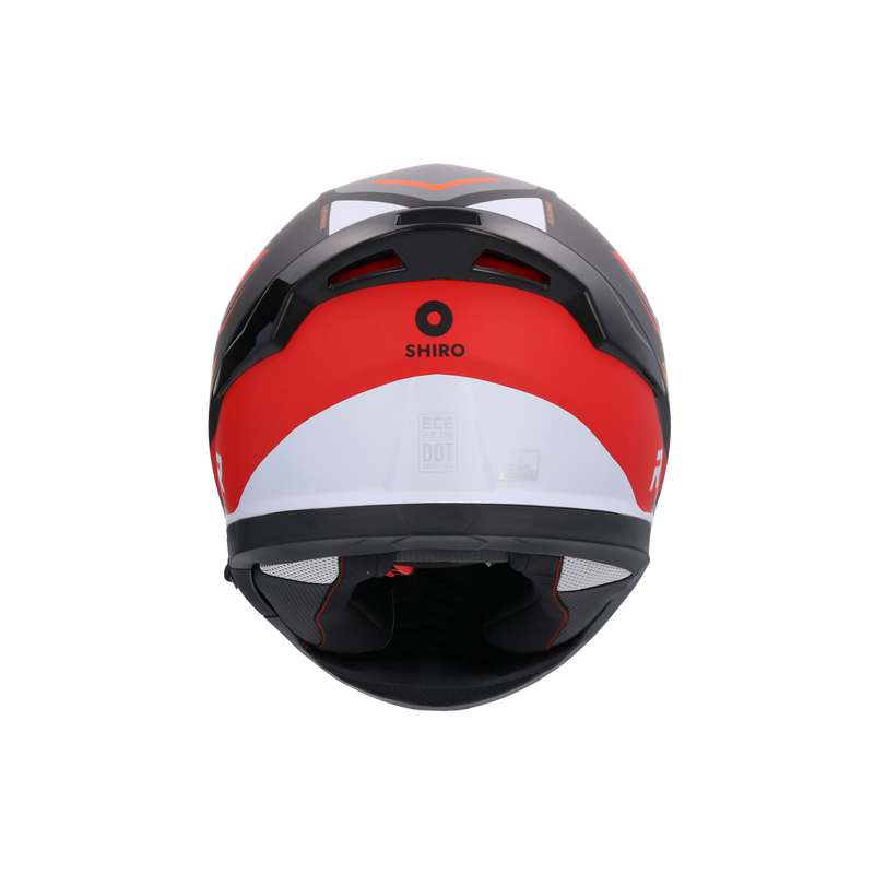 CASCO SHIRO KATANA ORBE METALLIC RED