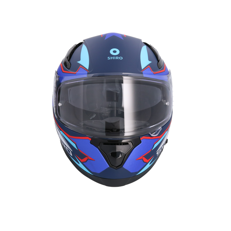 CASCO SHIRO KATANA SHARP METALLIC MATT BLUE