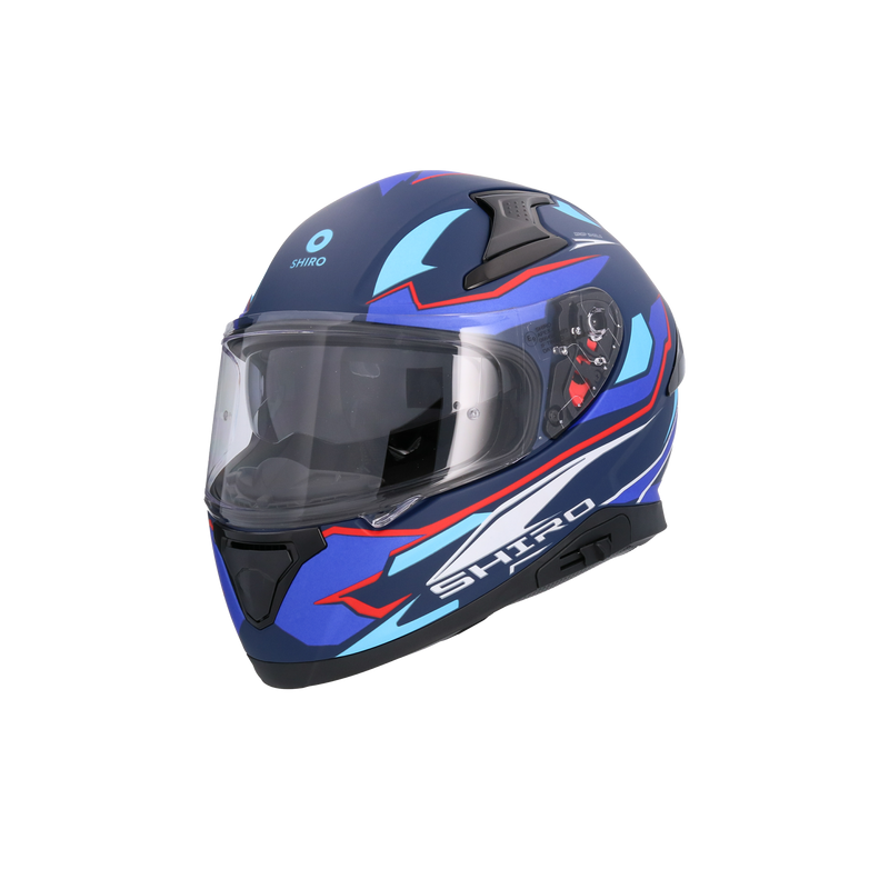 CASCO SHIRO KATANA SHARP METALLIC MATT BLUE