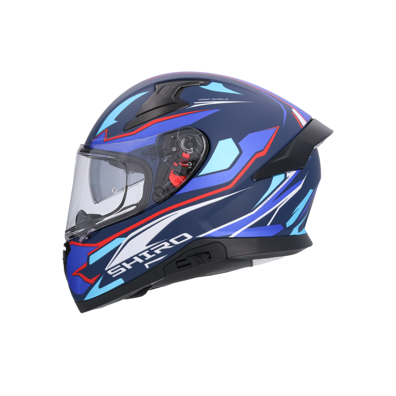 CASCO SHIRO KATANA SHARP METALLIC MATT BLUE