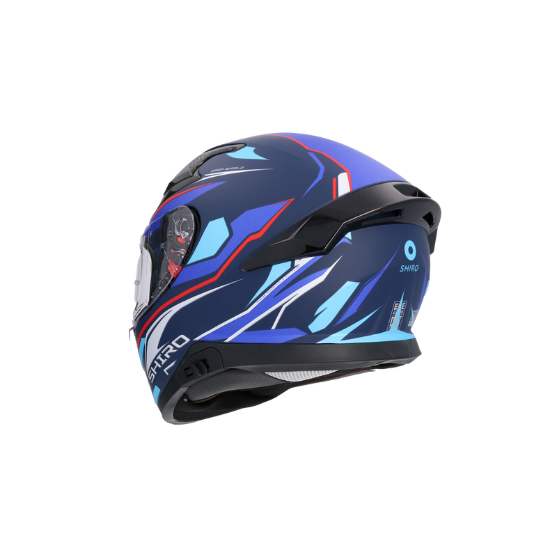 CASCO SHIRO KATANA SHARP METALLIC MATT BLUE