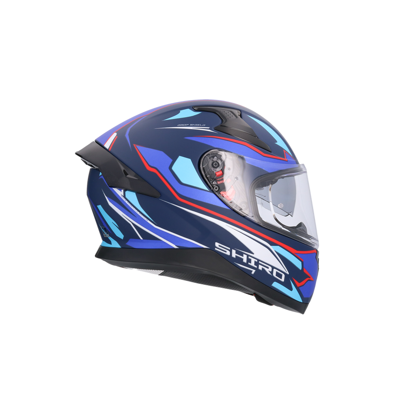 CASCO SHIRO KATANA SHARP METALLIC MATT BLUE