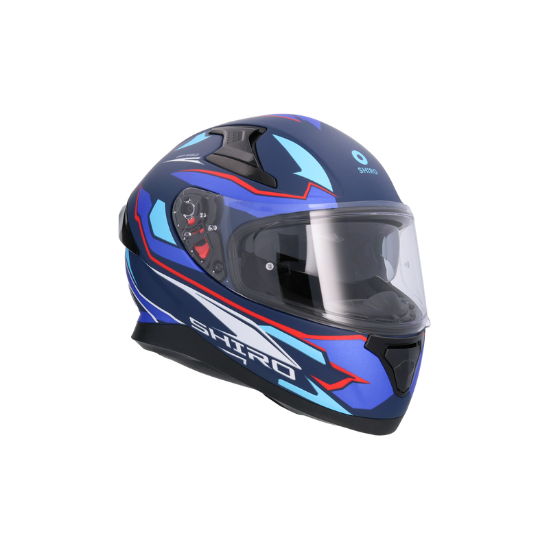 CASCO SHIRO KATANA SHARP METALLIC MATT BLUE