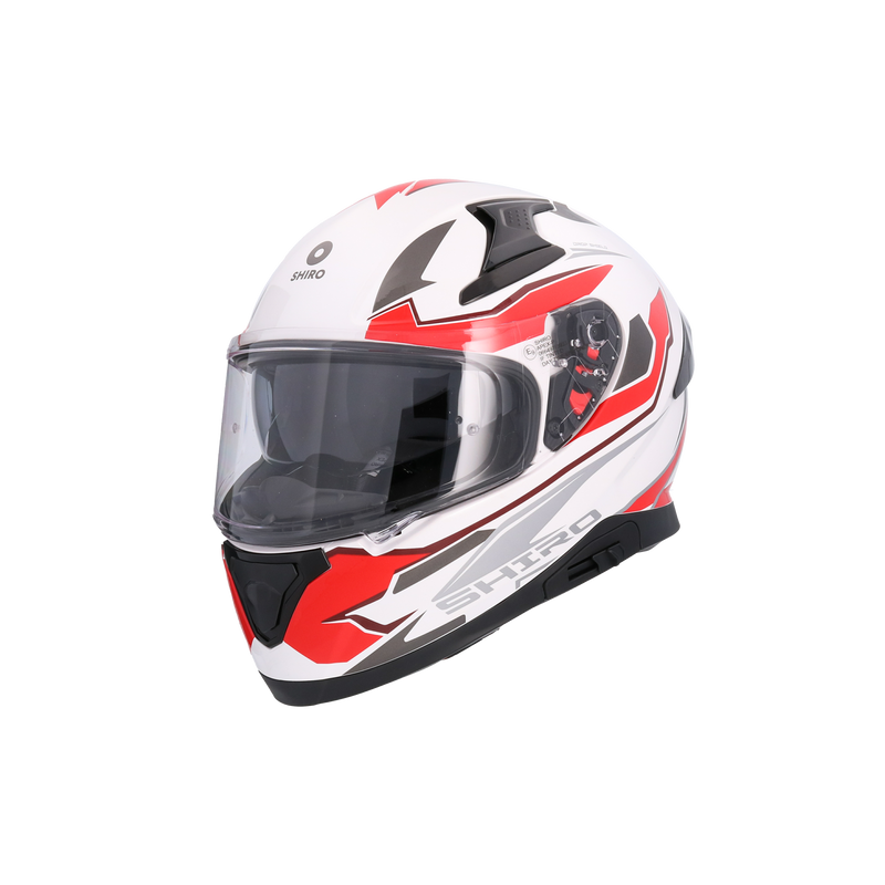 CASCO SHIRO KATANA SHARP METALLIC RED