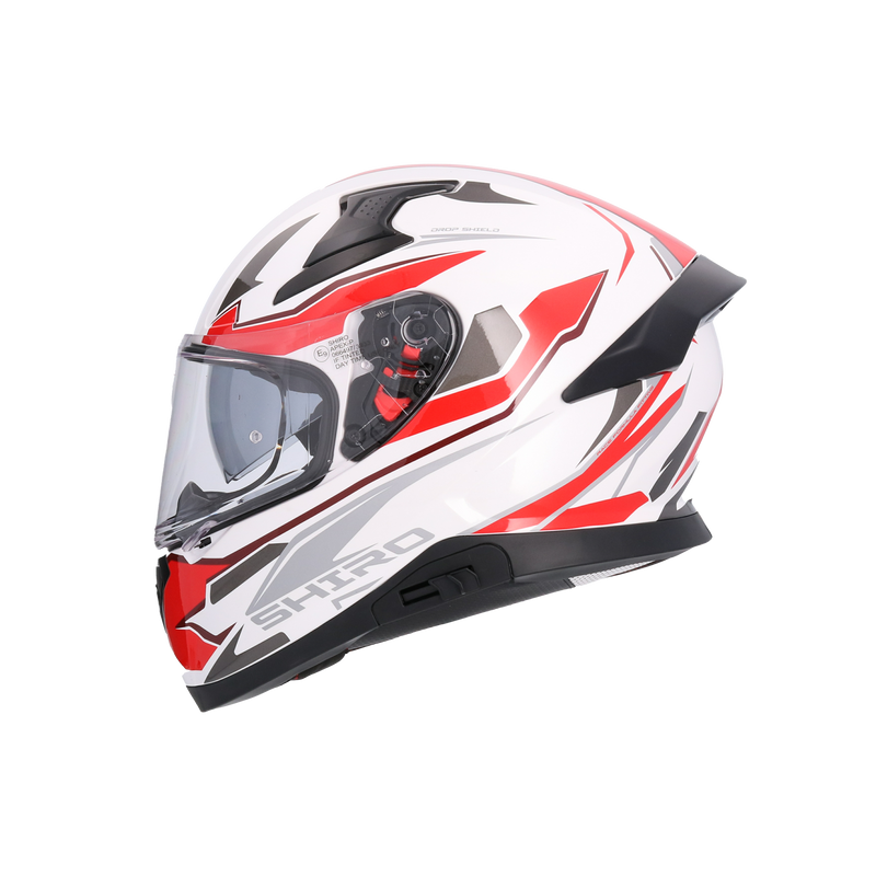 CASCO SHIRO KATANA SHARP METALLIC RED