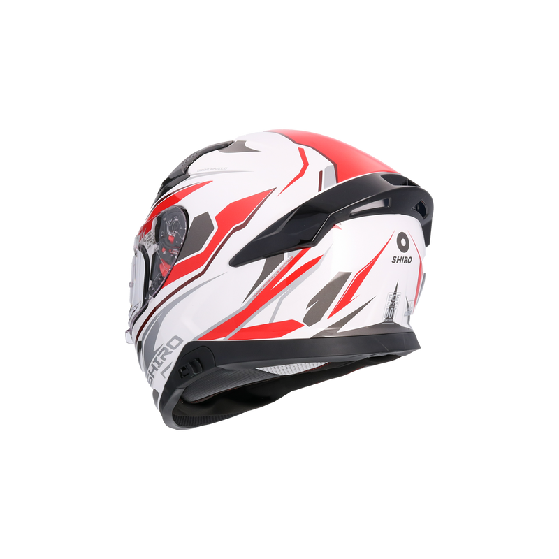 CASCO SHIRO KATANA SHARP METALLIC RED