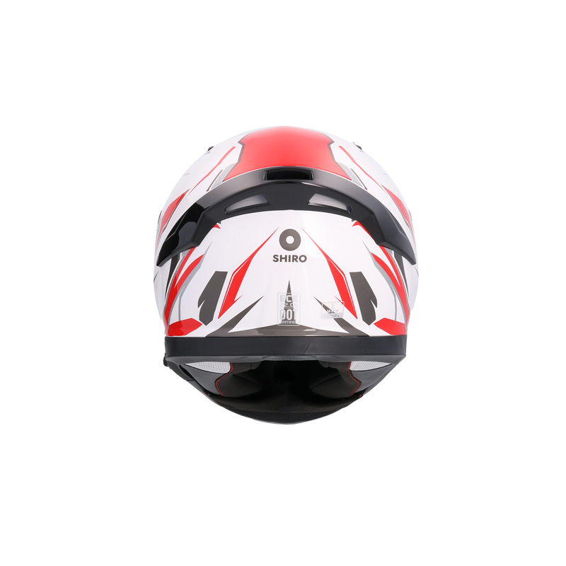 CASCO SHIRO KATANA SHARP METALLIC RED
