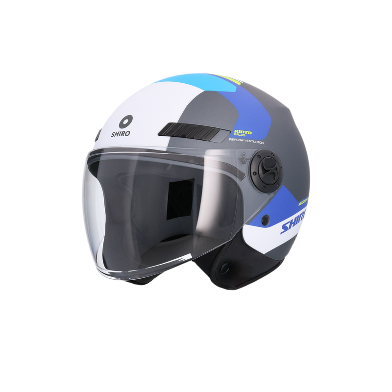 CASCO SHIRO KIOTO KALOS TITANIUM BLUE