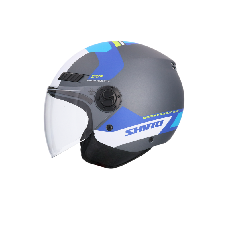 CASCO SHIRO KIOTO KALOS TITANIUM BLUE