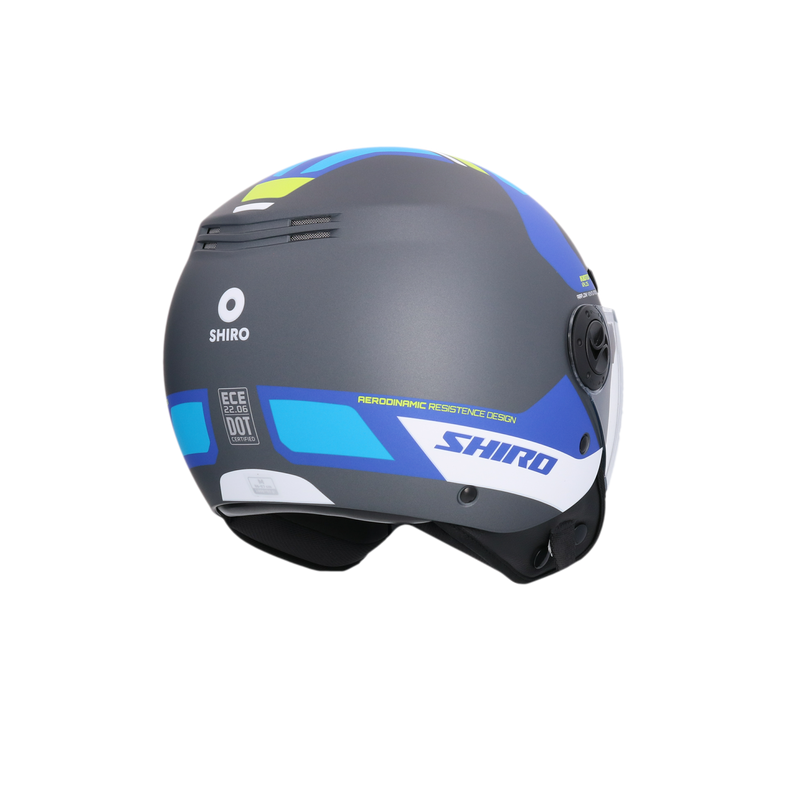 CASCO SHIRO KIOTO KALOS TITANIUM BLUE