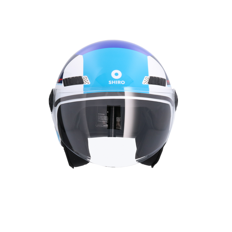 CASCO SHIRO KIOTO KALOS WHITE/BLUE