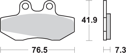 PASTILLA DE FRENO SBS P148-HF