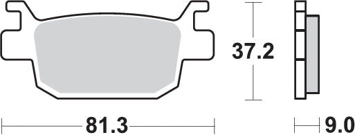 PASTILLA DE FRENO SBS P193-HF