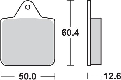 PASTILLA DE FRENO SBS P756-RSI