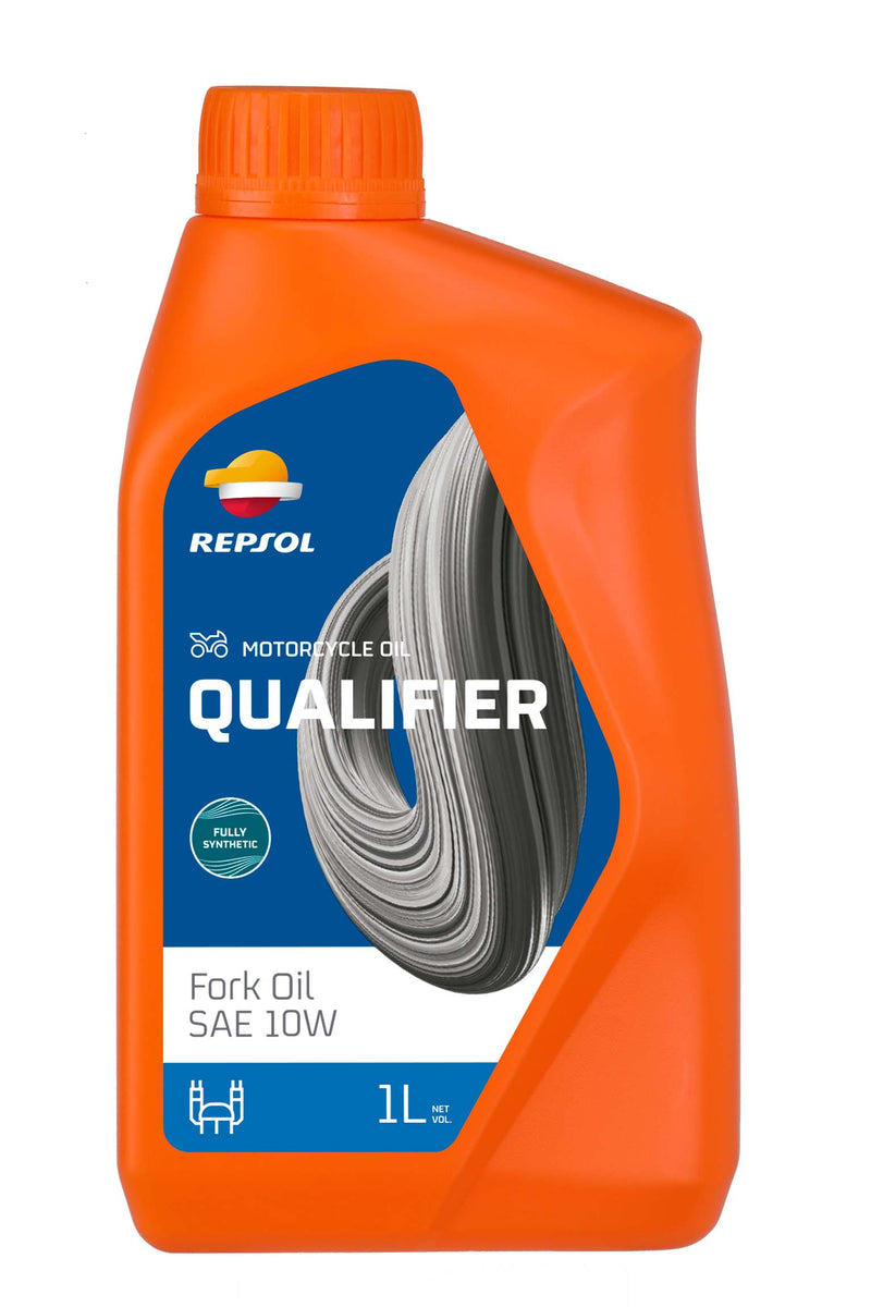 BOTELLA REPSOL QUALIFIER FORK OIL SAE 10W 1L