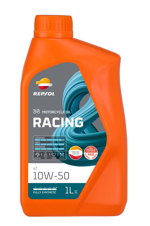 BOTELLA REPSOL RACING 4T 10W-50 1L