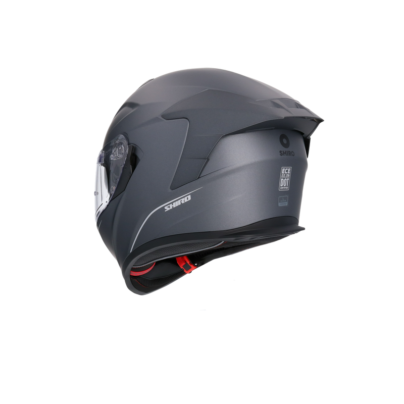 CASCO SHIRO RAPTOR MATT TITANIUM