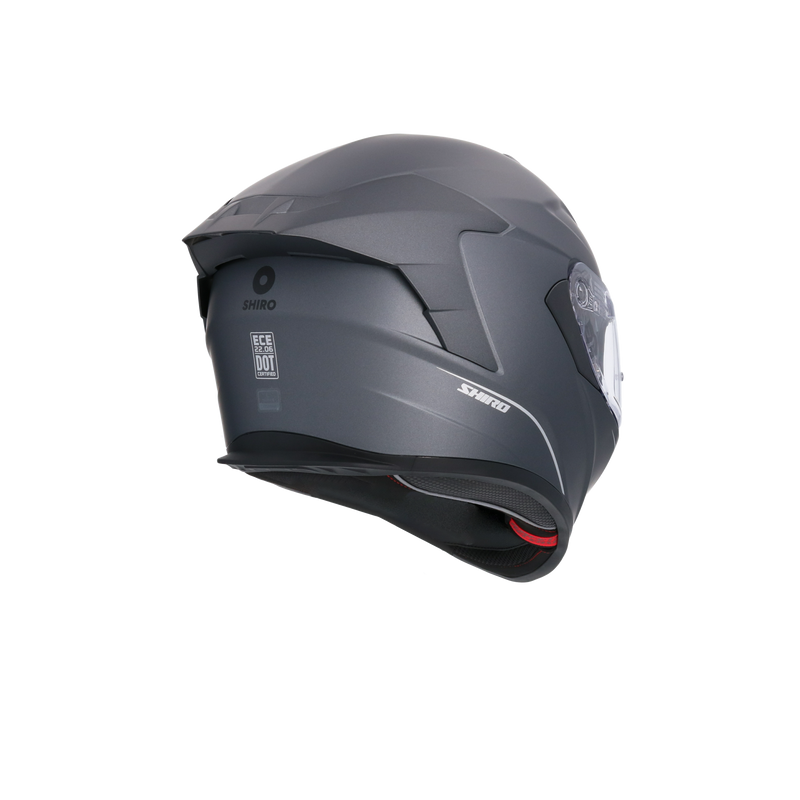 CASCO SHIRO RAPTOR MATT TITANIUM
