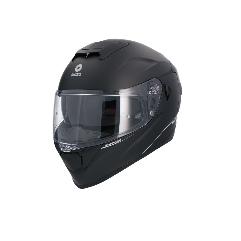 CASCO SHIRO RAPTOR MATT BLACK