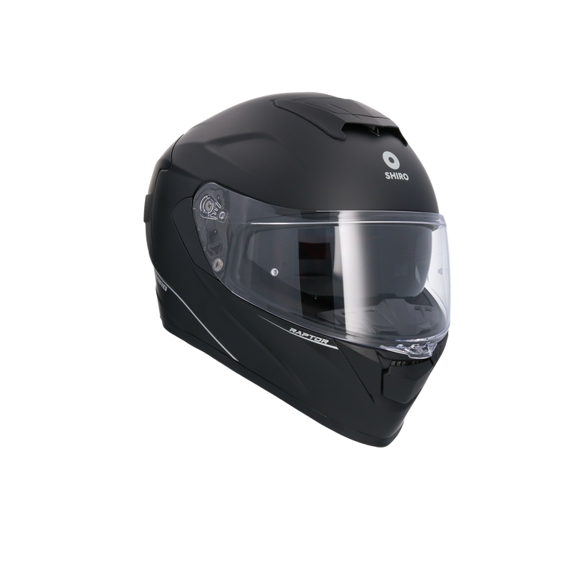 CASCO SHIRO RAPTOR MATT BLACK