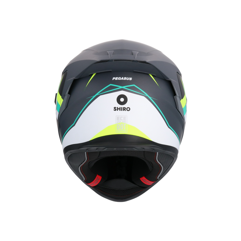 CASCO SHIRO RAPTOR PEGASUS BLACK