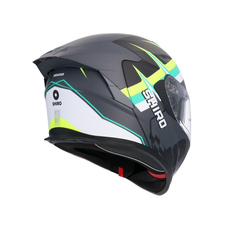 CASCO SHIRO RAPTOR PEGASUS BLACK