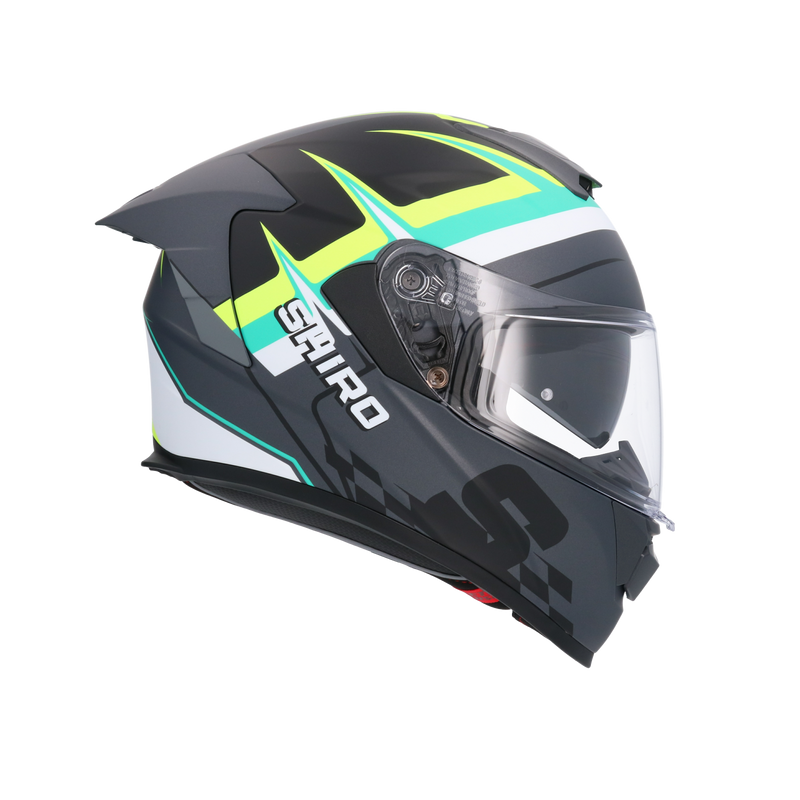 CASCO SHIRO RAPTOR PEGASUS BLACK