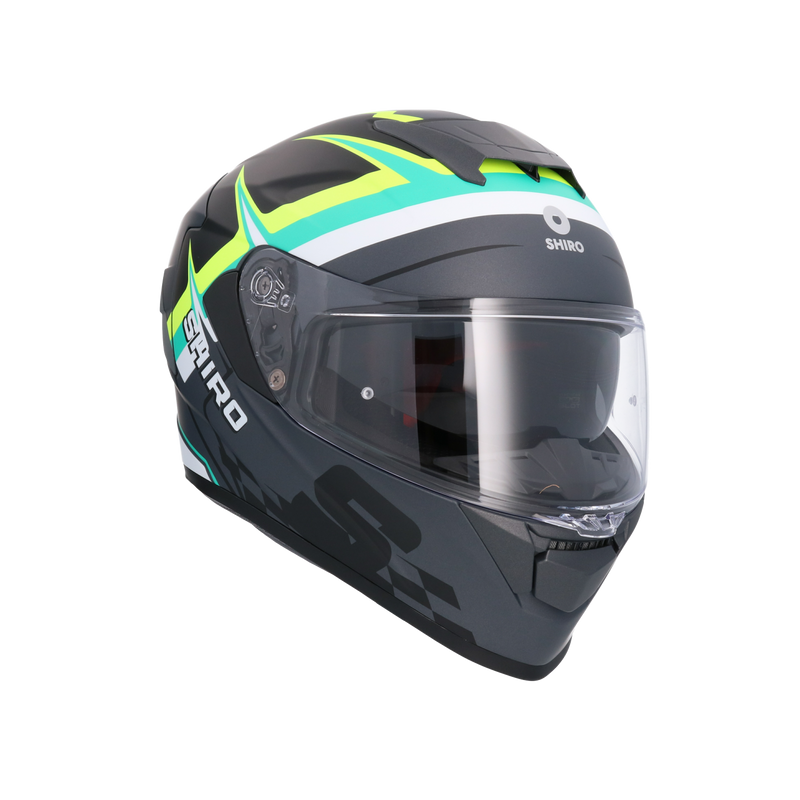 CASCO SHIRO RAPTOR PEGASUS BLACK