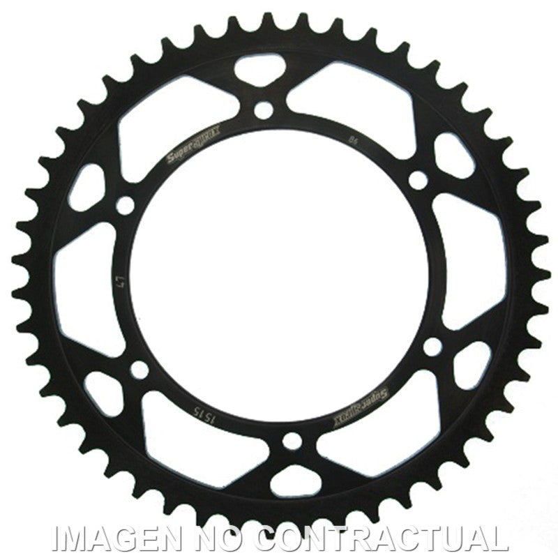 CORONA SUPERSPROX ACERO APRILIA 525 X 41  - RFE7026X41BLK