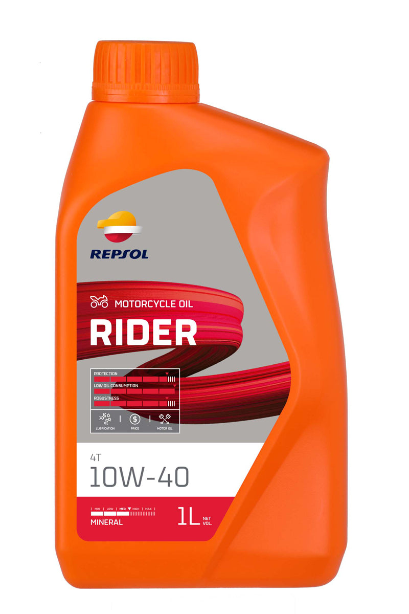 BOTELLA REPSOL RIDER 4T 10W-40 1L