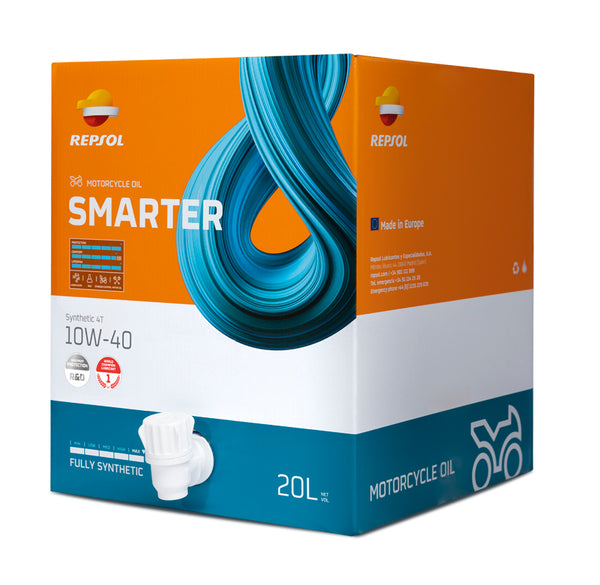 BIB REPSOL SMARTER SYNTHETIC 4T 10W-40 20L