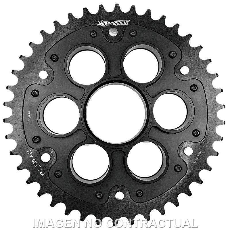 CORONA SUPERSPROX STEALTH NEGRA DUCATI 525 X 39  - RSA755525X39BLK