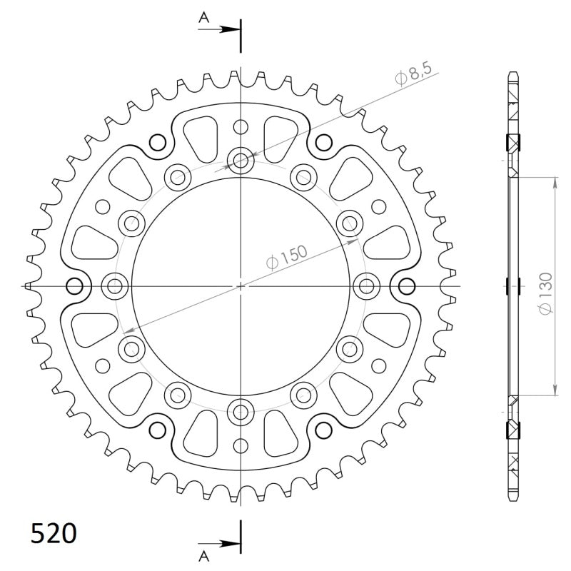 CORONA SUPERSPROX STEALTH GOLD 49 D  - RST2452X49GLD