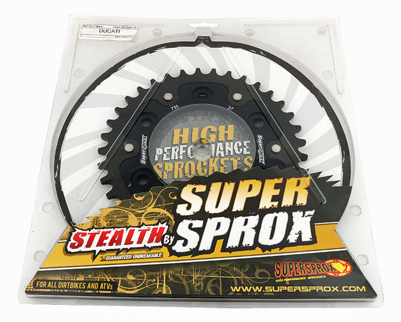 CORONA SUPERSPROX STEALTH NEGRA DUCATI 520 X 37  - RST735X37BLK