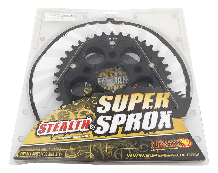 CORONA SUPERSPROX STEALTH NEGRA DUCATI 520 X 38  - RST736X38BLK