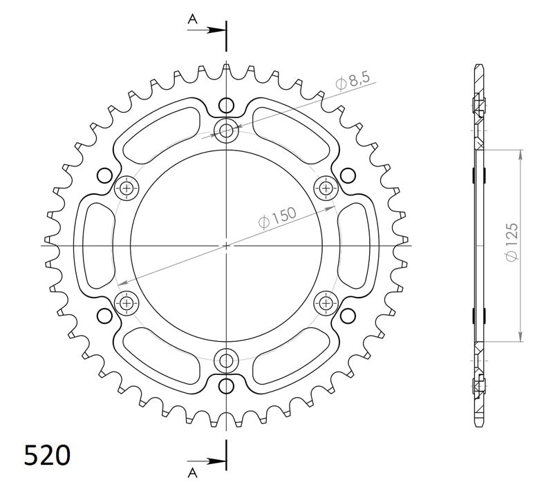 CORONA SUPERSPROX STEALTH GOLD 45 D  - RST990X45GLD