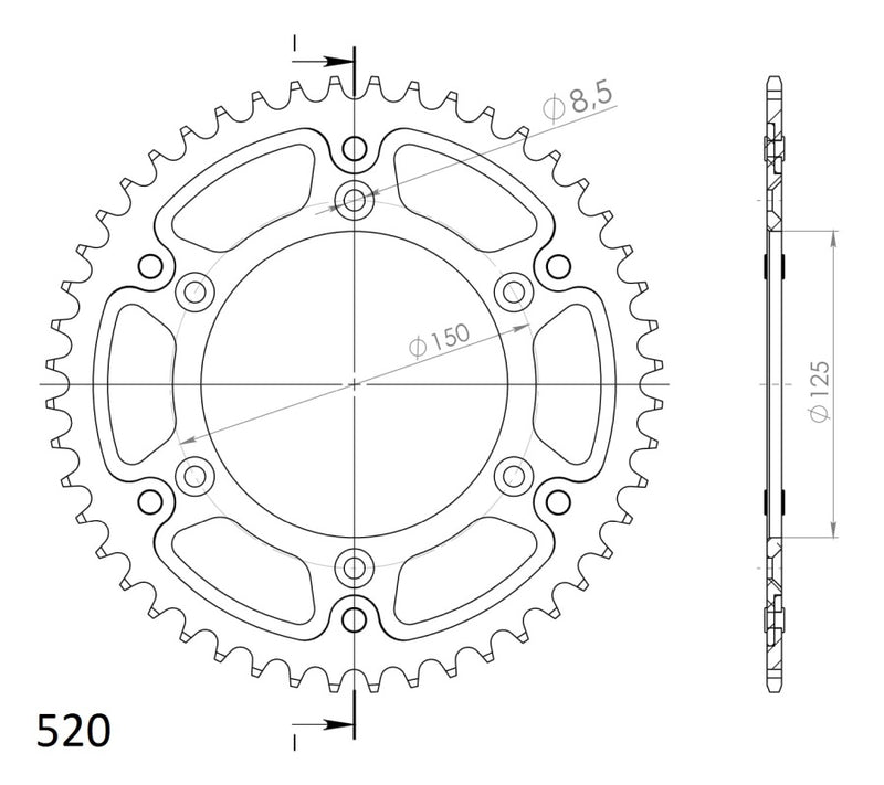 CORONA SUPERSPROX STEALTH NARANJA 49 D  - RST990X49ORG